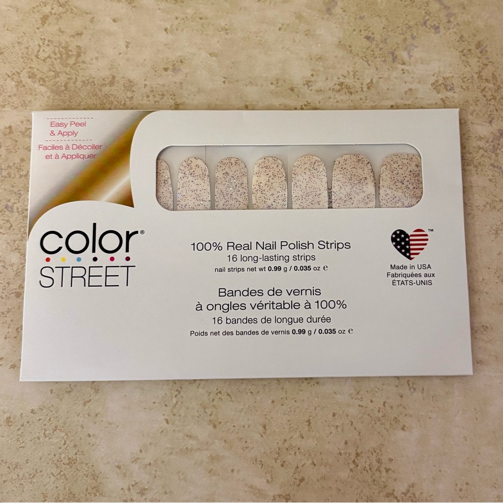3/$25 Color Street Nail Polish Strips - Candied Lavender